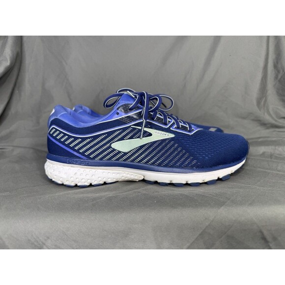BROOKS  BROOKS Women’s Ghost 12 Athletic Running Shoes Size 11 Blue Walking Sneakers